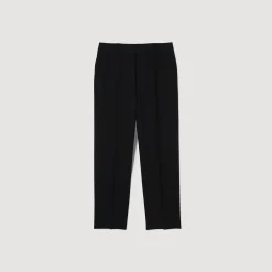 Pantaloni Da Abito In Lana