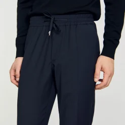 Pantaloni Dritti Elasticizzati