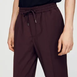 Pantaloni Dritti Elasticizzati