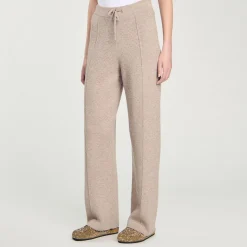 Pantaloni Glitterati In Maglia