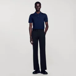 Pantaloni In Misto Lana