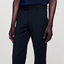Pantaloni In Misto Lana