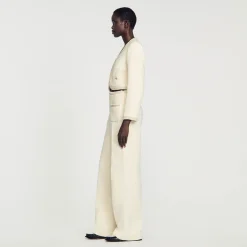 Pantaloni In Tweed