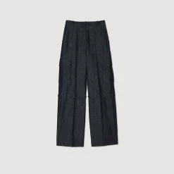 Pantaloni Modulari In Jeans