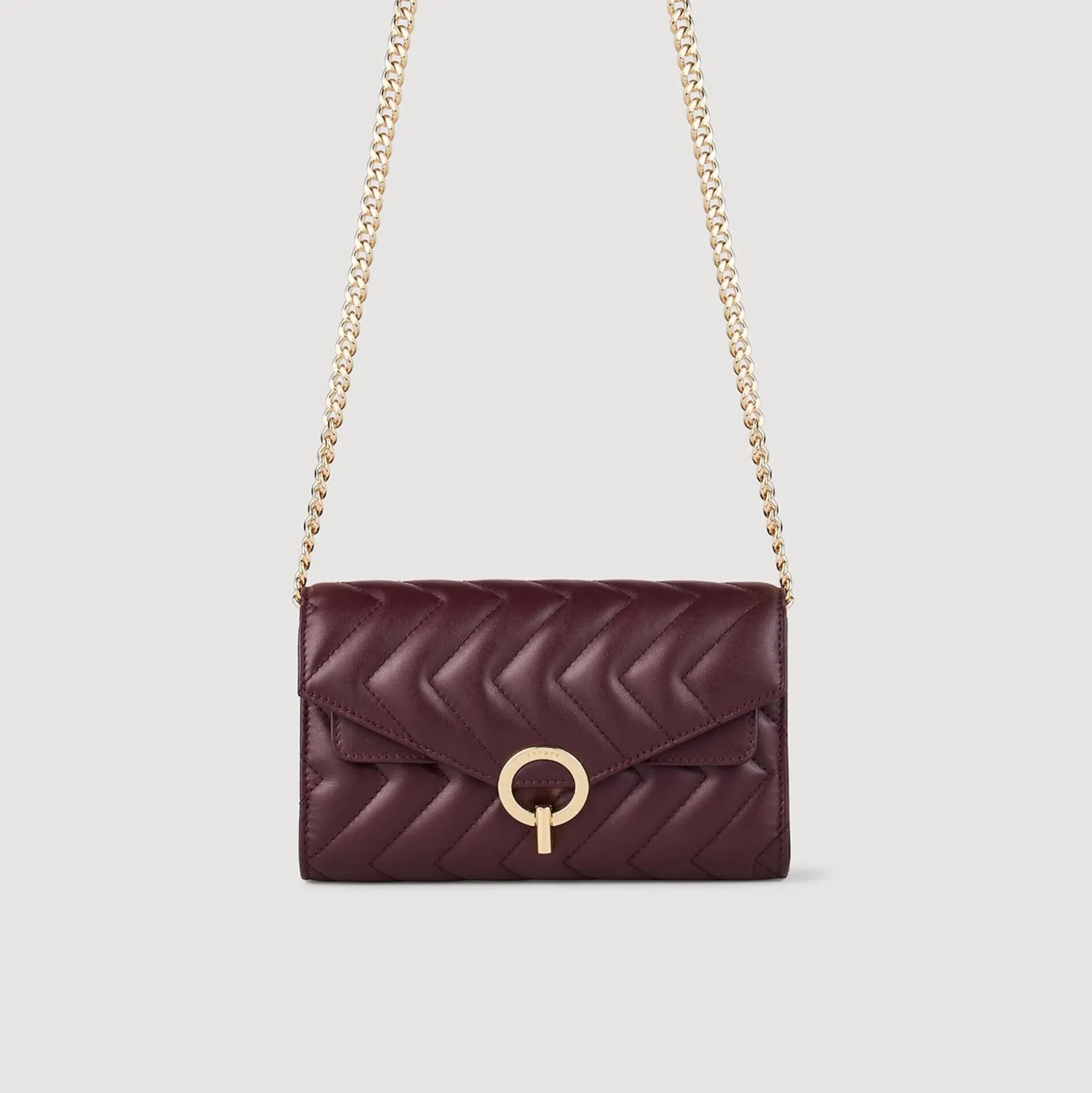 Pochette Crossbody In Pelle