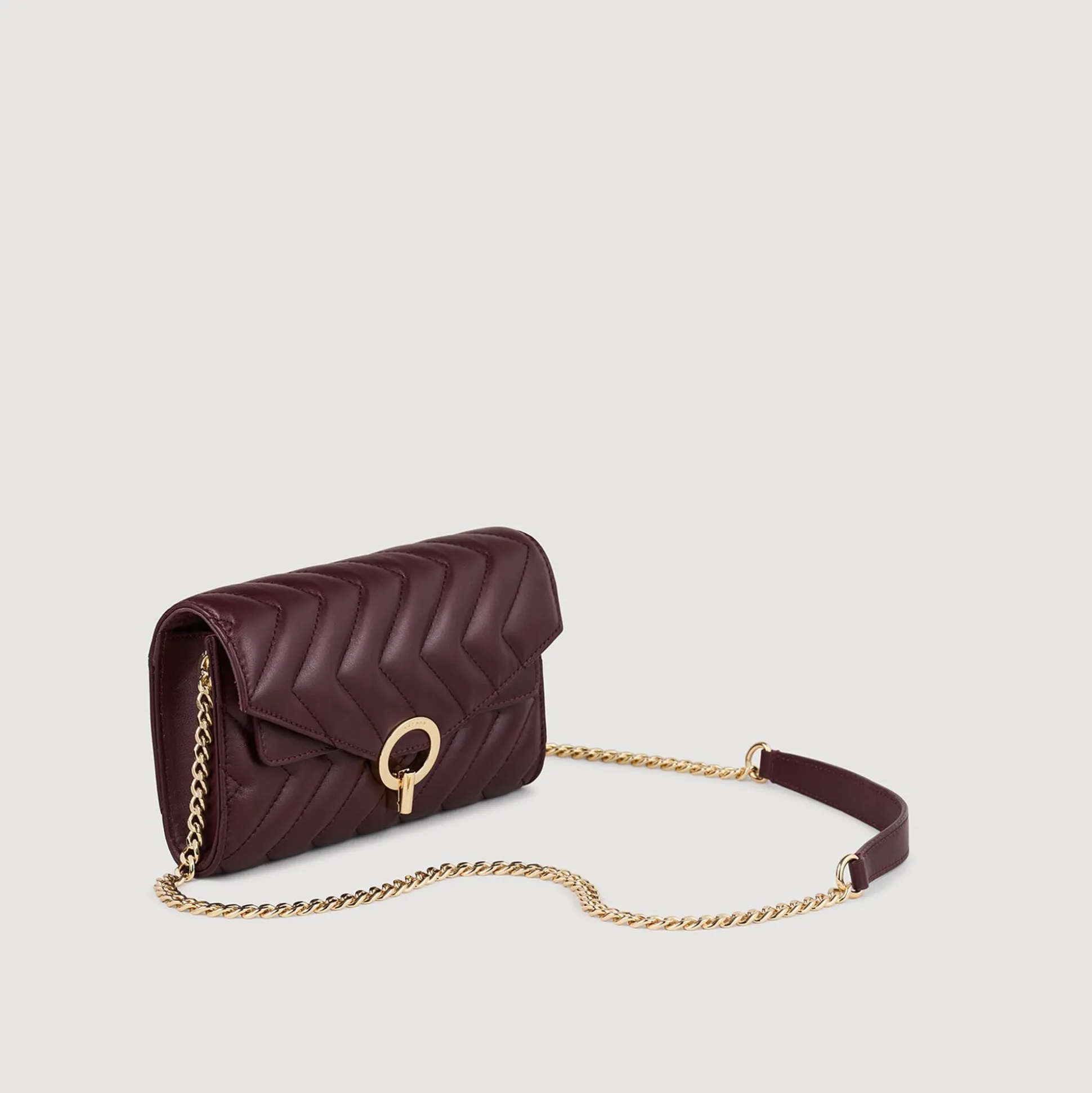Pochette Crossbody In Pelle
