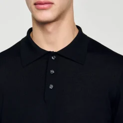 Polo In Maglia Fine