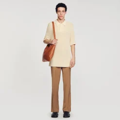 Polo In Maglia Traforata