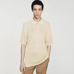 Polo In Maglia Traforata