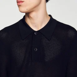 Polo In Maglia Traforata