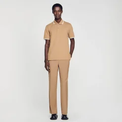 Polo In Piqué Di Cotone