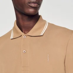 Polo In Piqué Di Cotone