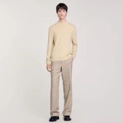 Pullover Con Collo A Lupetto