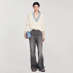 Pullover In Lana E Cashmere