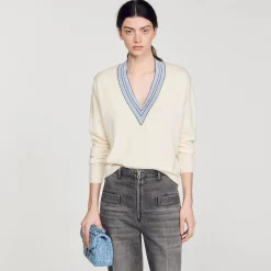 Pullover In Lana E Cashmere
