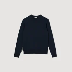 Pullover In Maglia Sottile In Lana