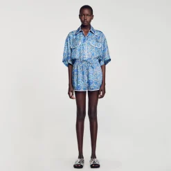 Shorts Con Stampa A Fiori