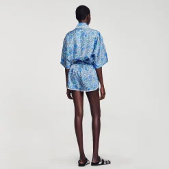 Shorts Con Stampa A Fiori