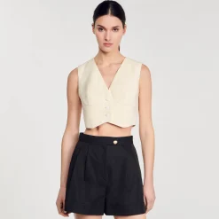 Shorts In Gabardina
