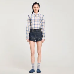 Shorts In Raw Denim