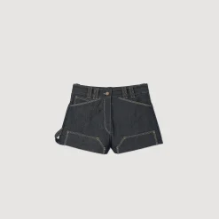 Shorts In Raw Denim