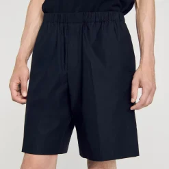 Shorts In Tela Di Cotone