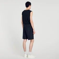 Shorts In Tela Di Cotone