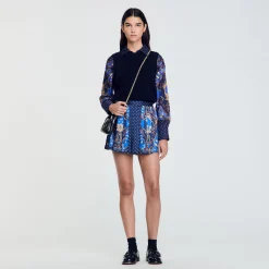 Skorts In Seta Con Stampa