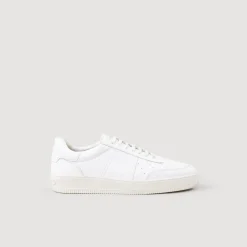 Sneaker In Pelle Conceria Certificata