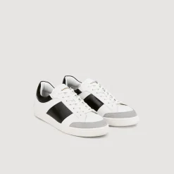 Sneakers Basse In Pelle