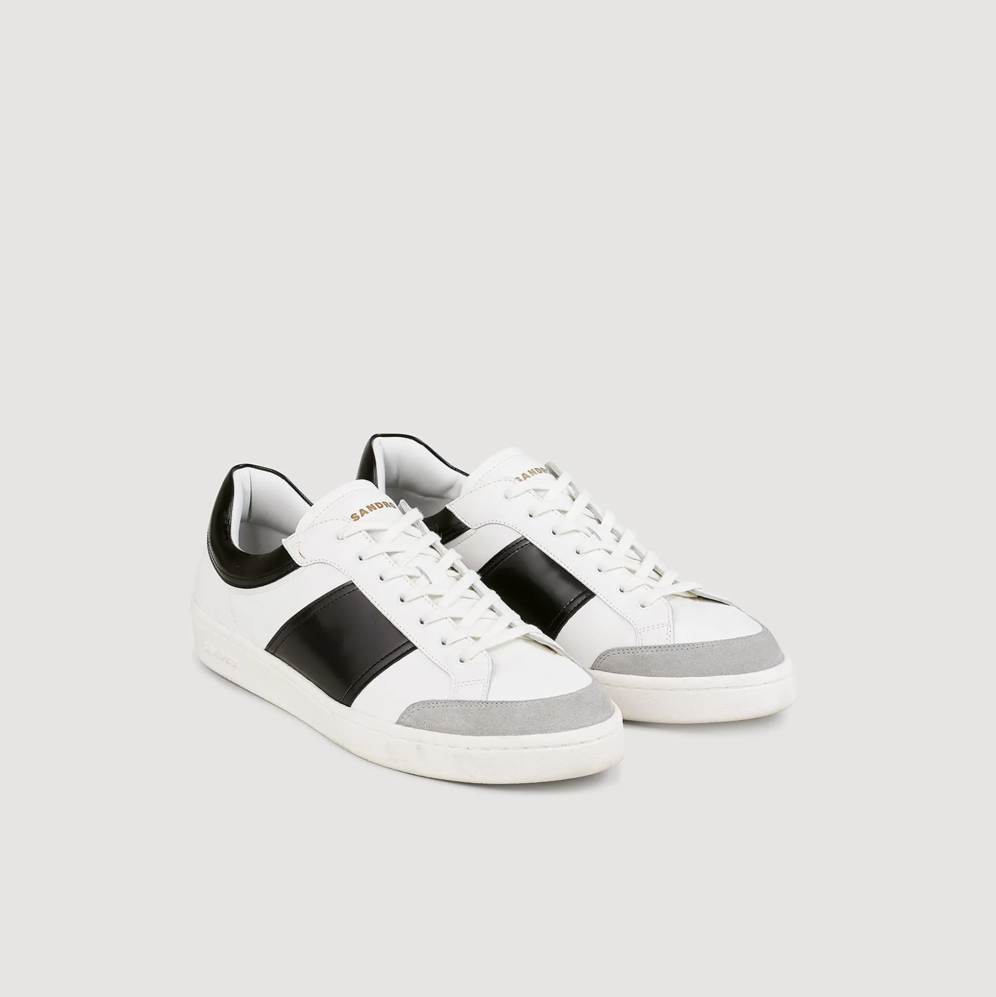 Sneakers Basse In Pelle