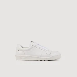 Sneakers Basse In Pelle
