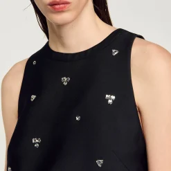 Top Con Strass