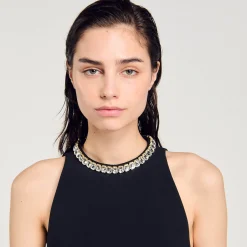 Top Corto Con Strass