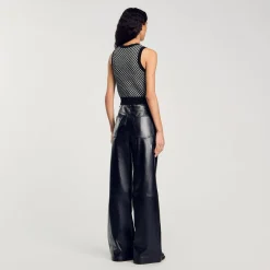 Top In Maglia A Quadri