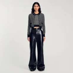 Top In Maglia A Quadri