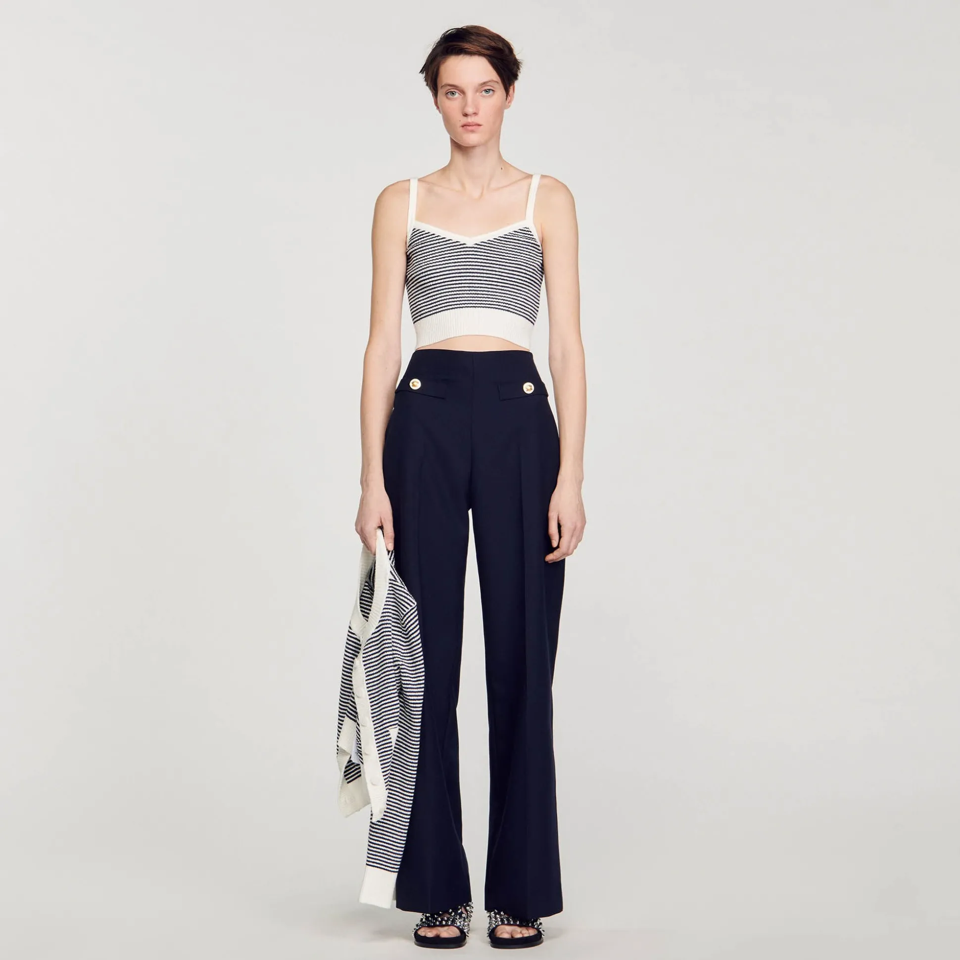 Top In Maglia A Righe
