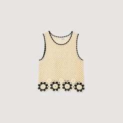 Top In Maglia Crochet