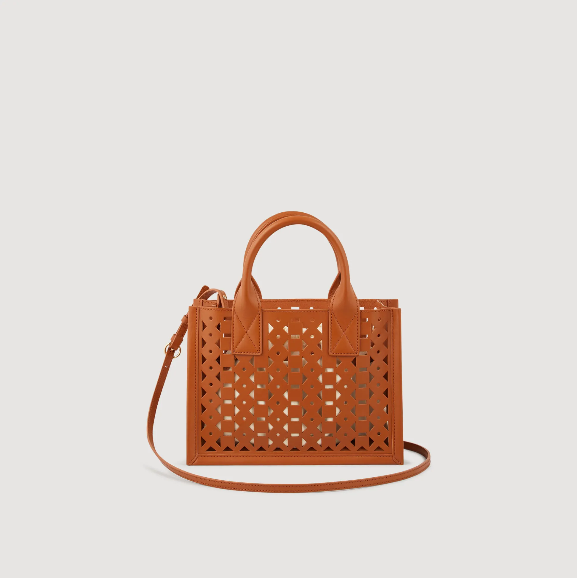 Tote Bag Piccola Kasbah Pelle Perforata
