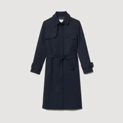 Trench Con Inserto Plissettato