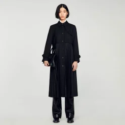 Trench Plissettato