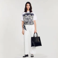 T-shirt A Foulard