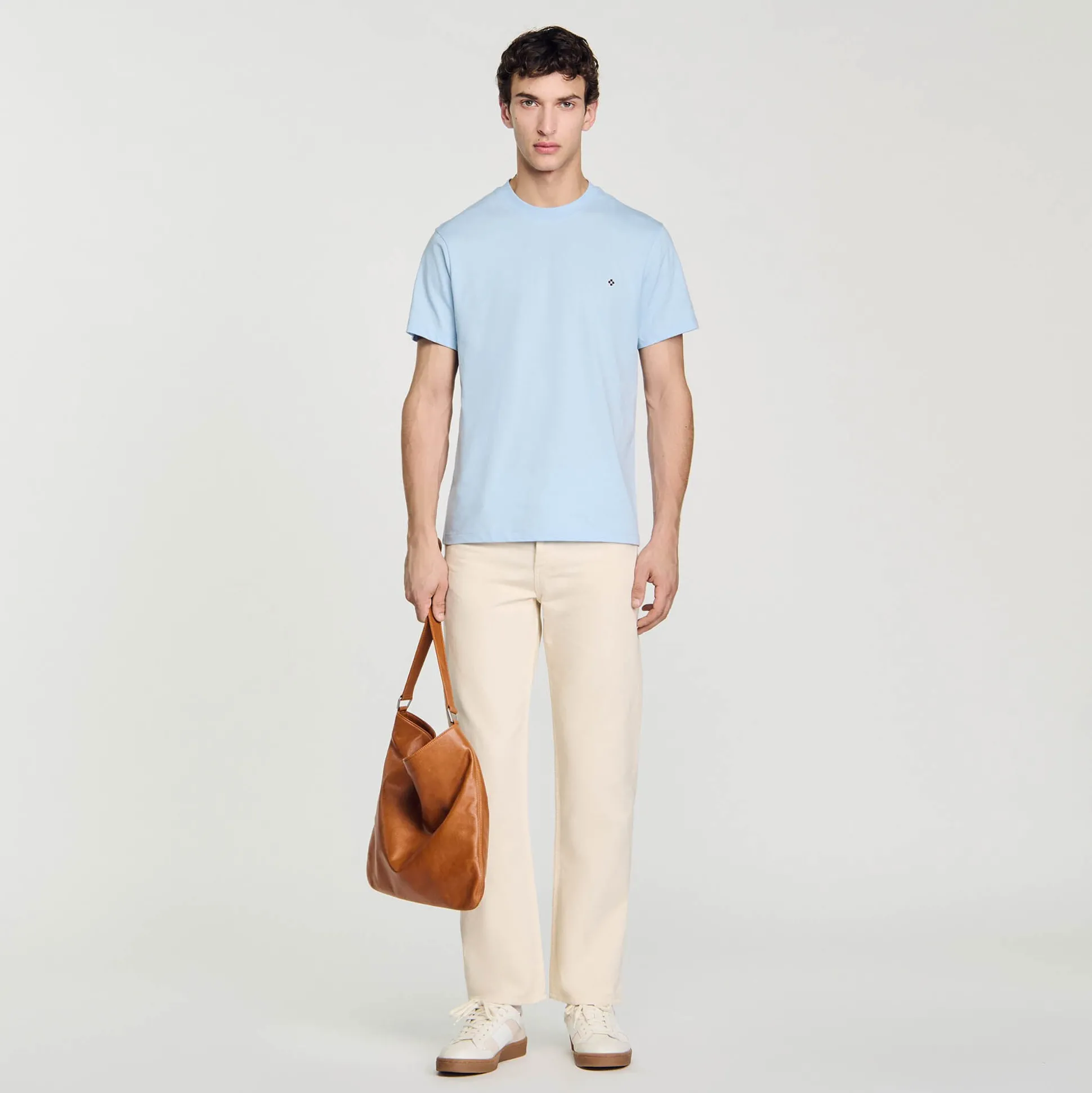 T-shirt Con Applicazione Square Cross