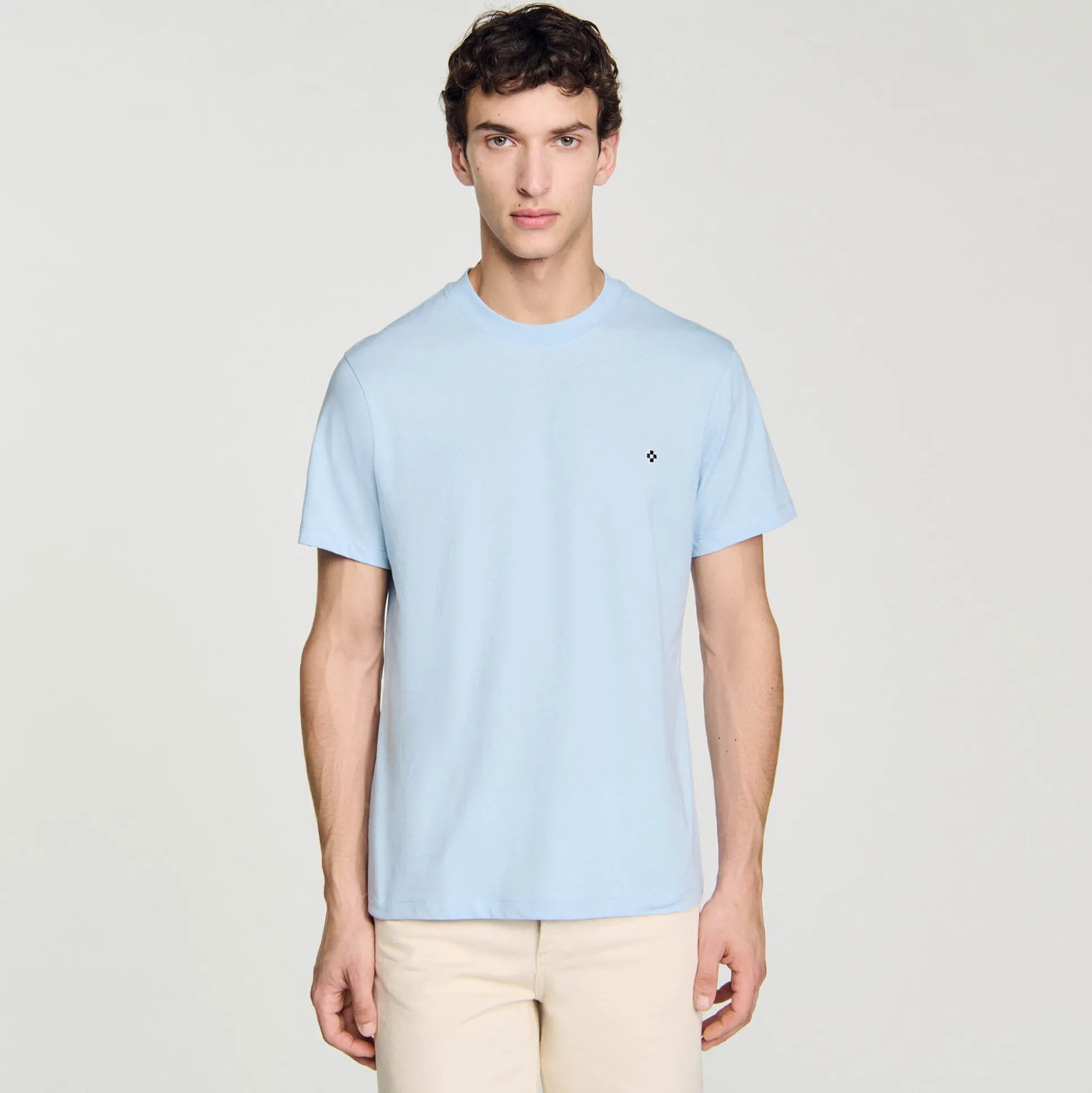 T-shirt Con Applicazione Square Cross