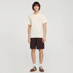 T-shirt Con Applicazione Square Cross