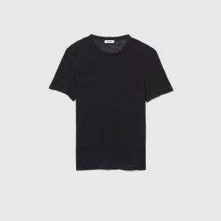 T-shirt In Lino Certificato