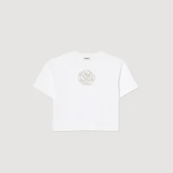T-shirt Rosa Strass